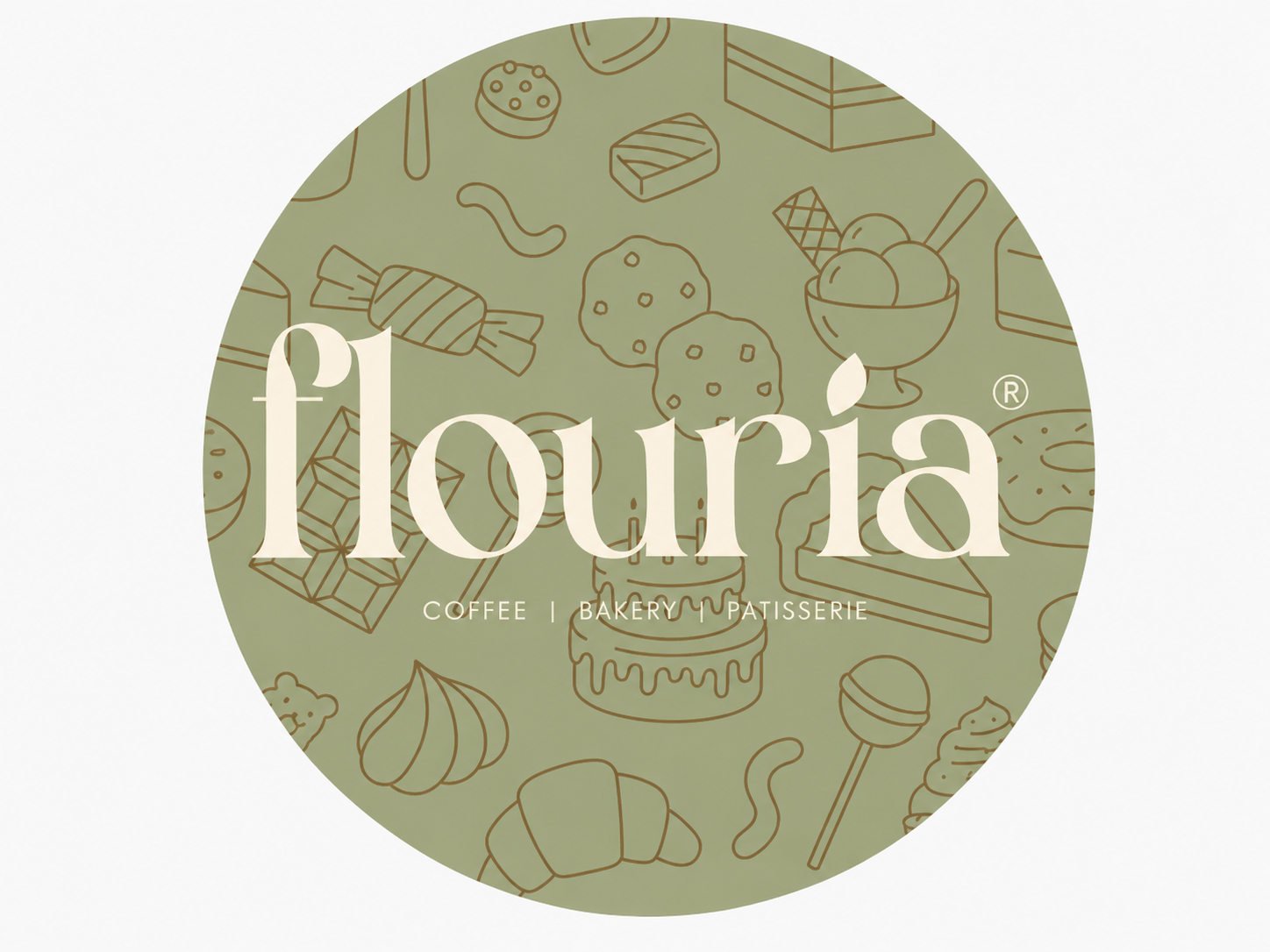 Flouria Coffee & Bakery logosu